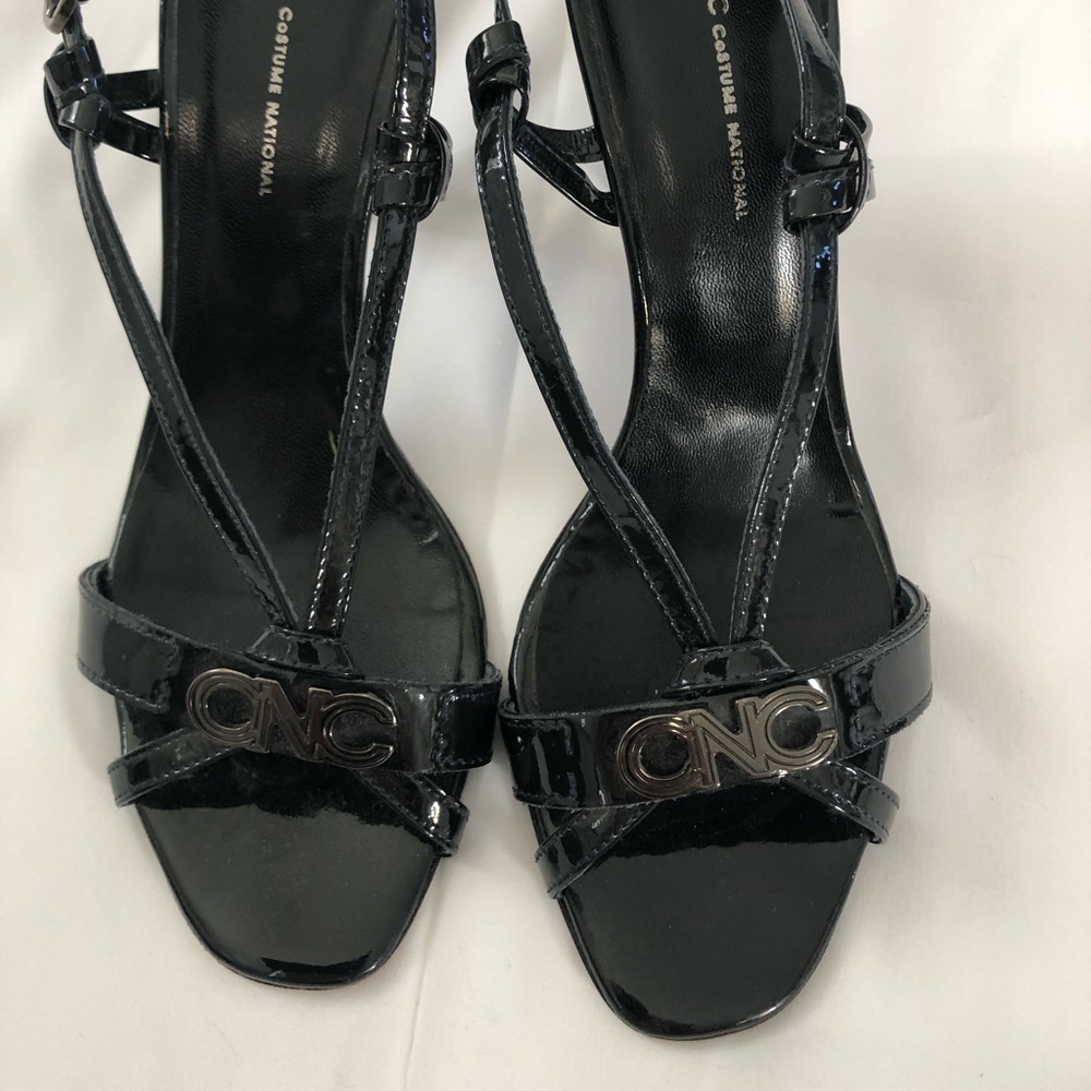 LIKE NEW Costume National Patent Sandal
